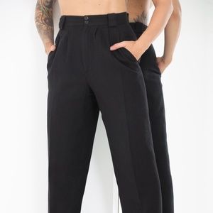 Herman Geist, vintage, high waist trousers